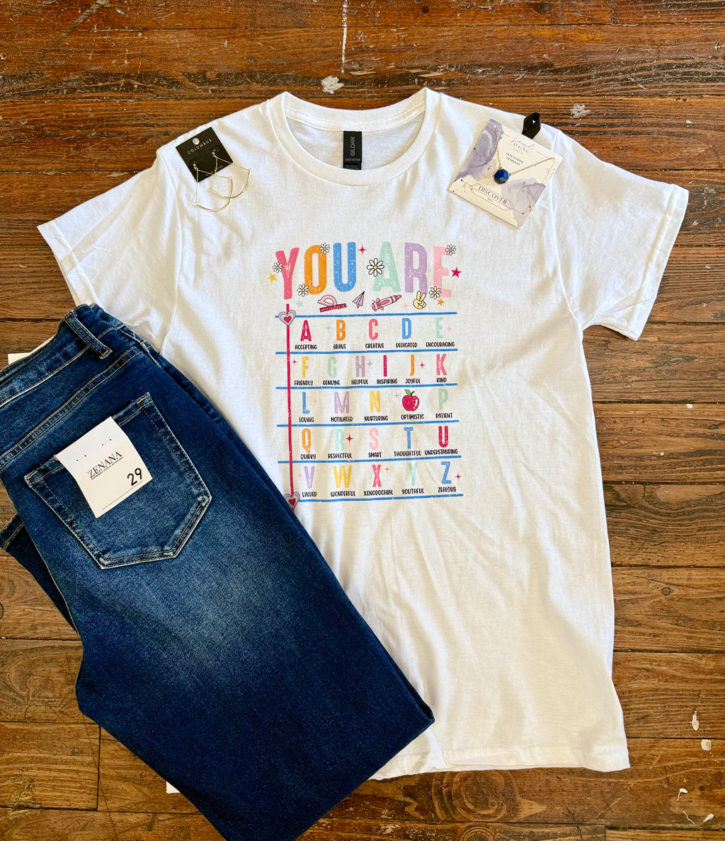 ABC Affirmation Tee