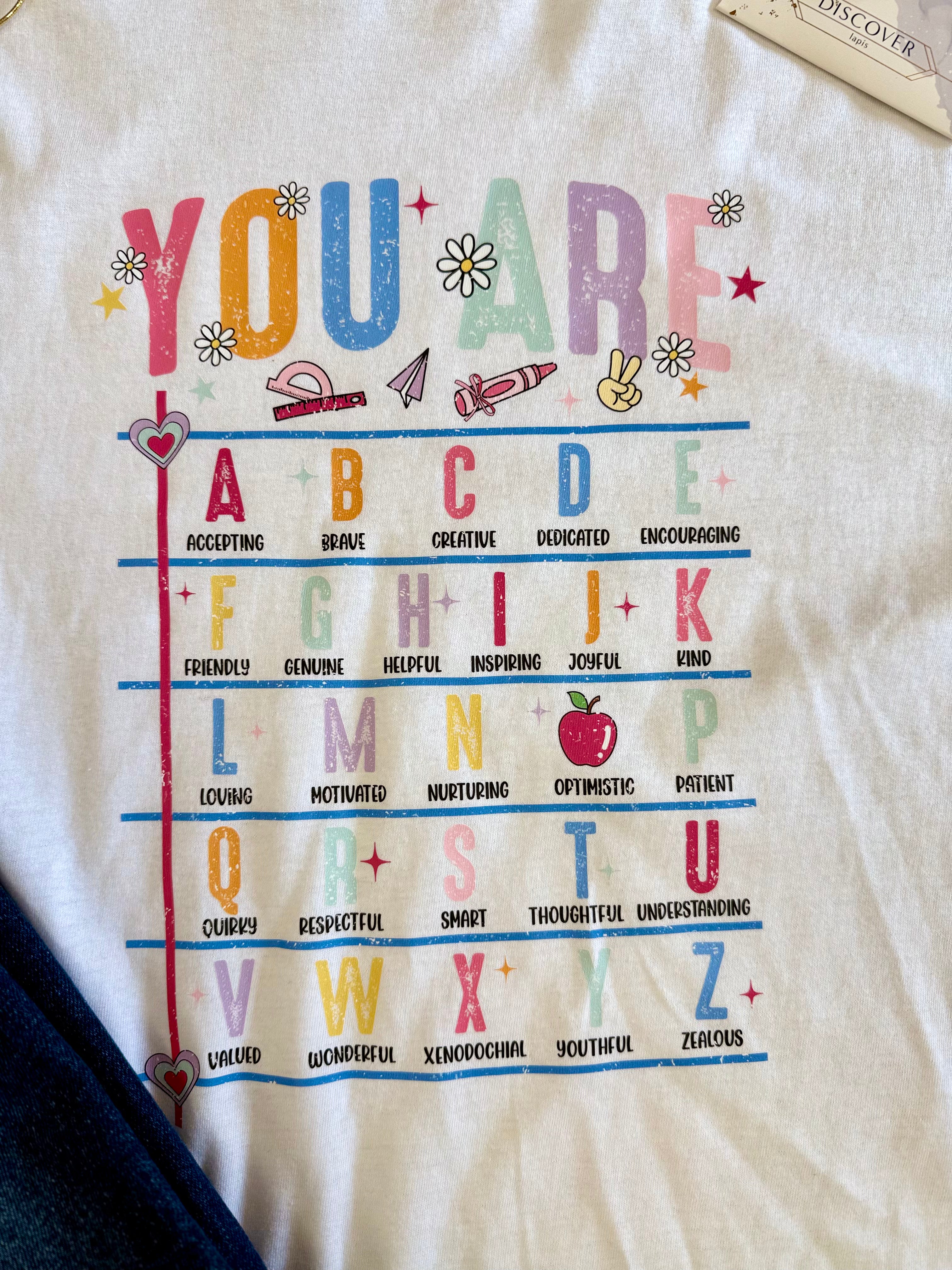 ABC Affirmation Tee