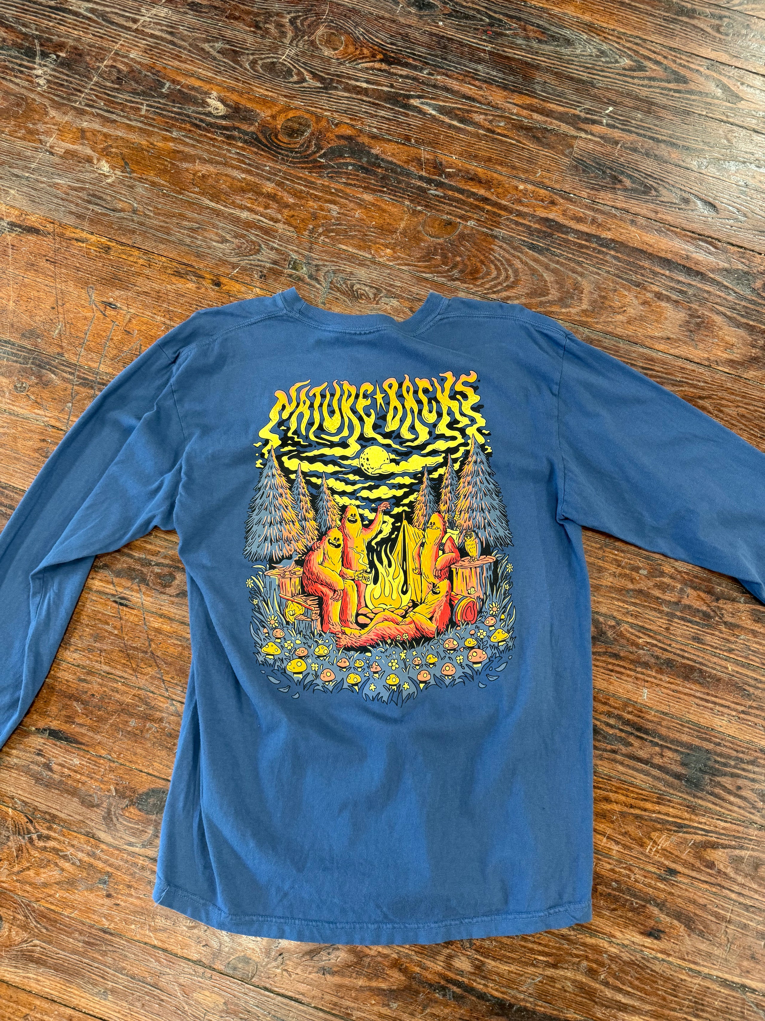 Bigfoot Bonfire (Long Sleeve)
