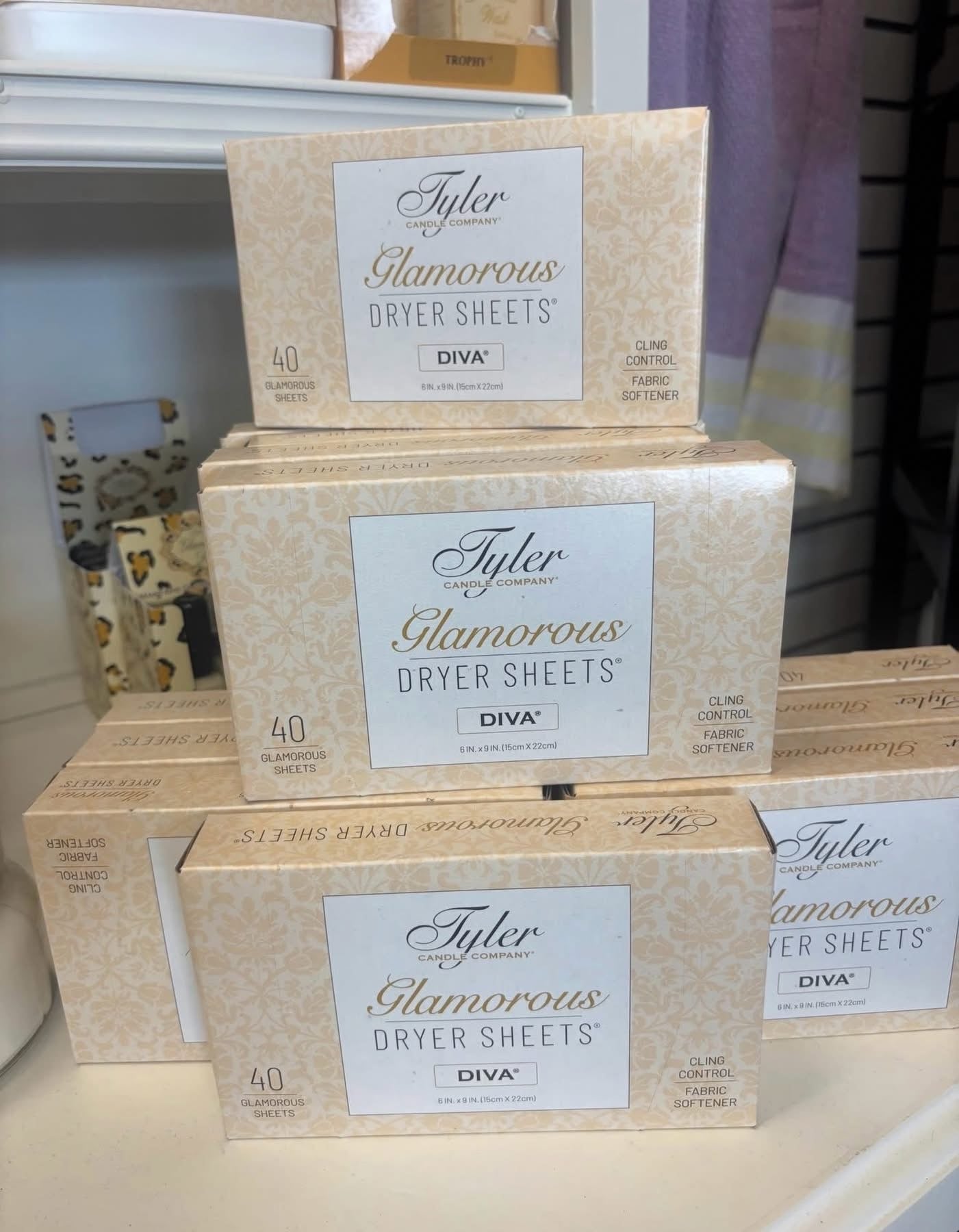 Glamorous Dryer Sheets
