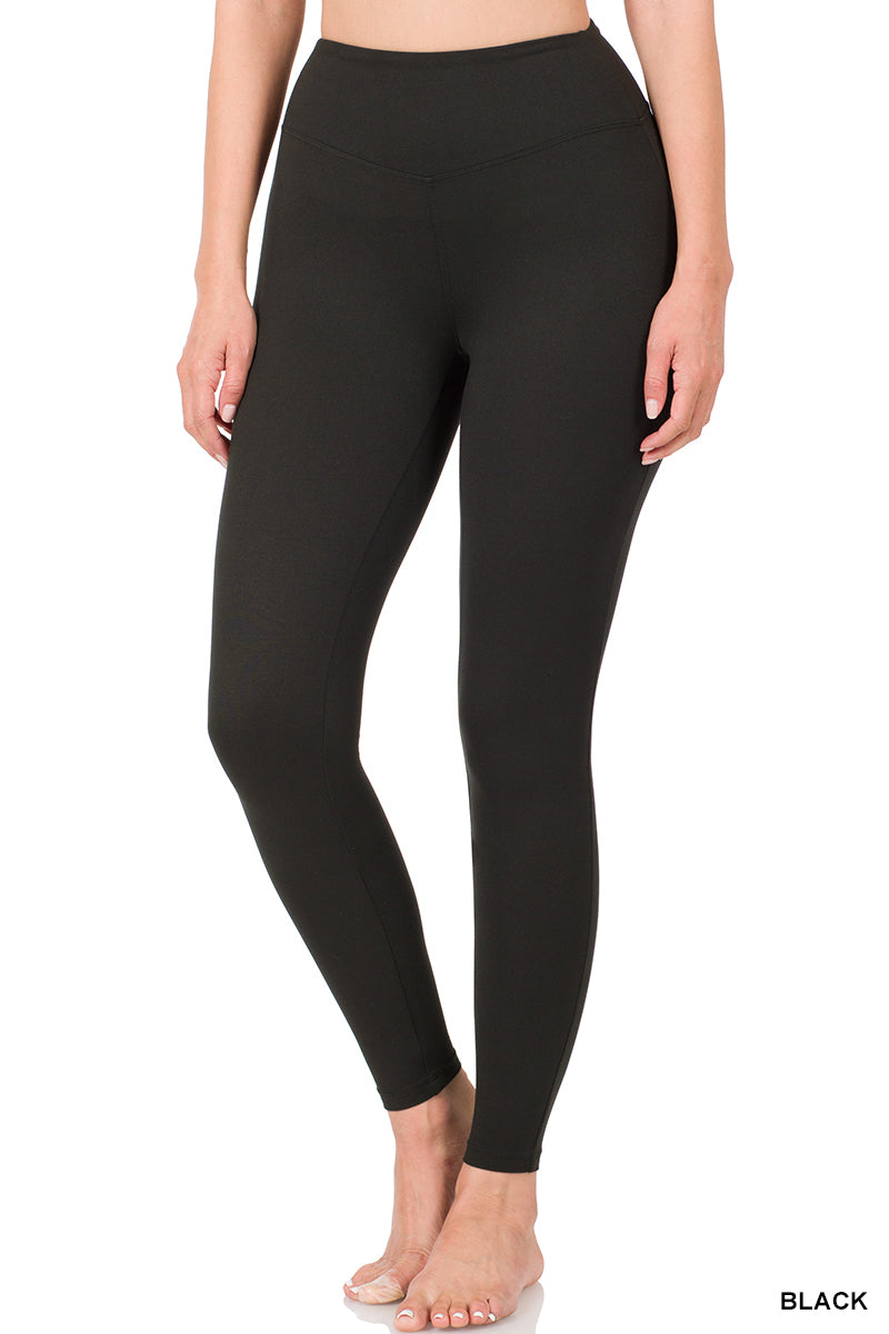 WIDE WAISTBAND LEGGINGS