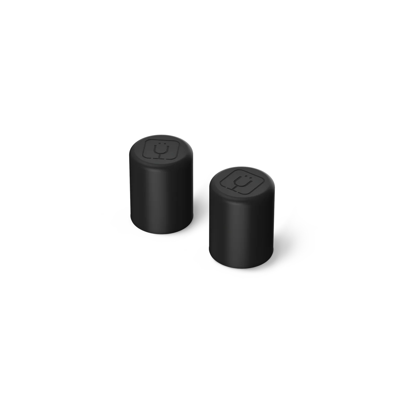 Era Magnetic Straw Cover | Black | 2-Pack