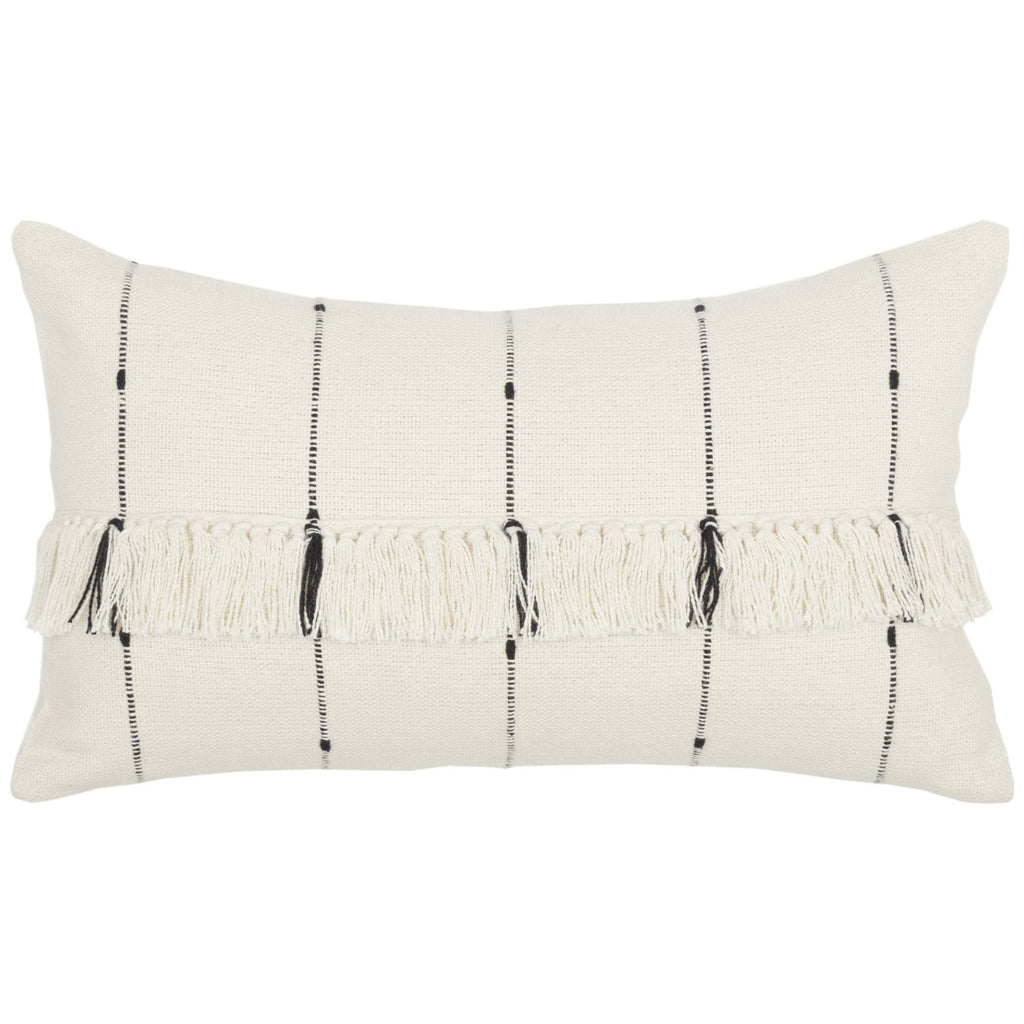 Farmcloth Stripe Pillow Cover 20Lx12W + Insert