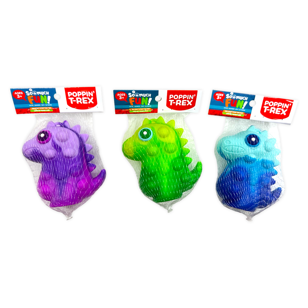 Poppin' T-Rex Sensory Toy