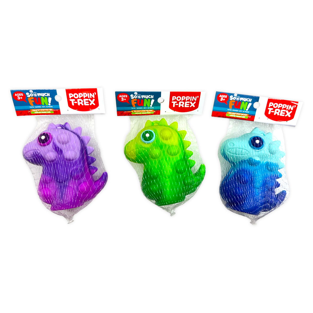 Poppin' T-Rex Sensory Toy