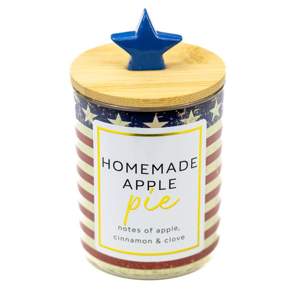 Homemade Apple Pie – 10oz Scented Jar Candle | 4th of July