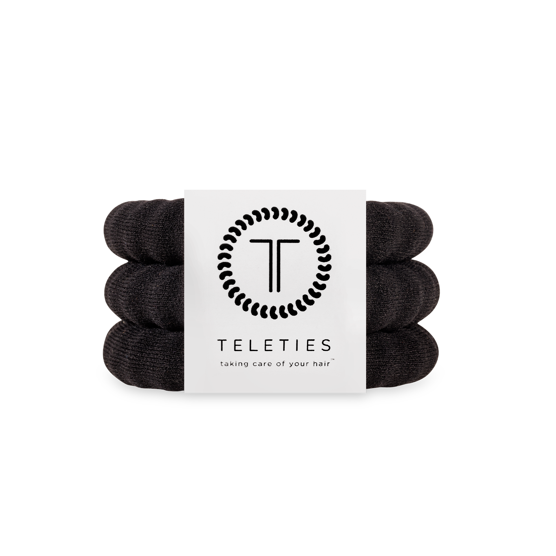 Nylon Hair Ties | Large | Jet Black