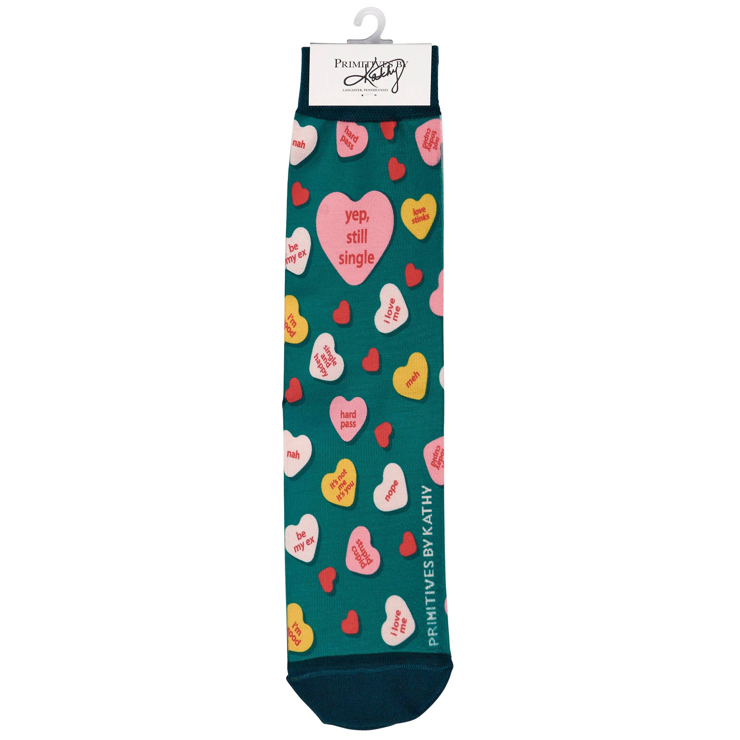 Yep, Still Single Socks