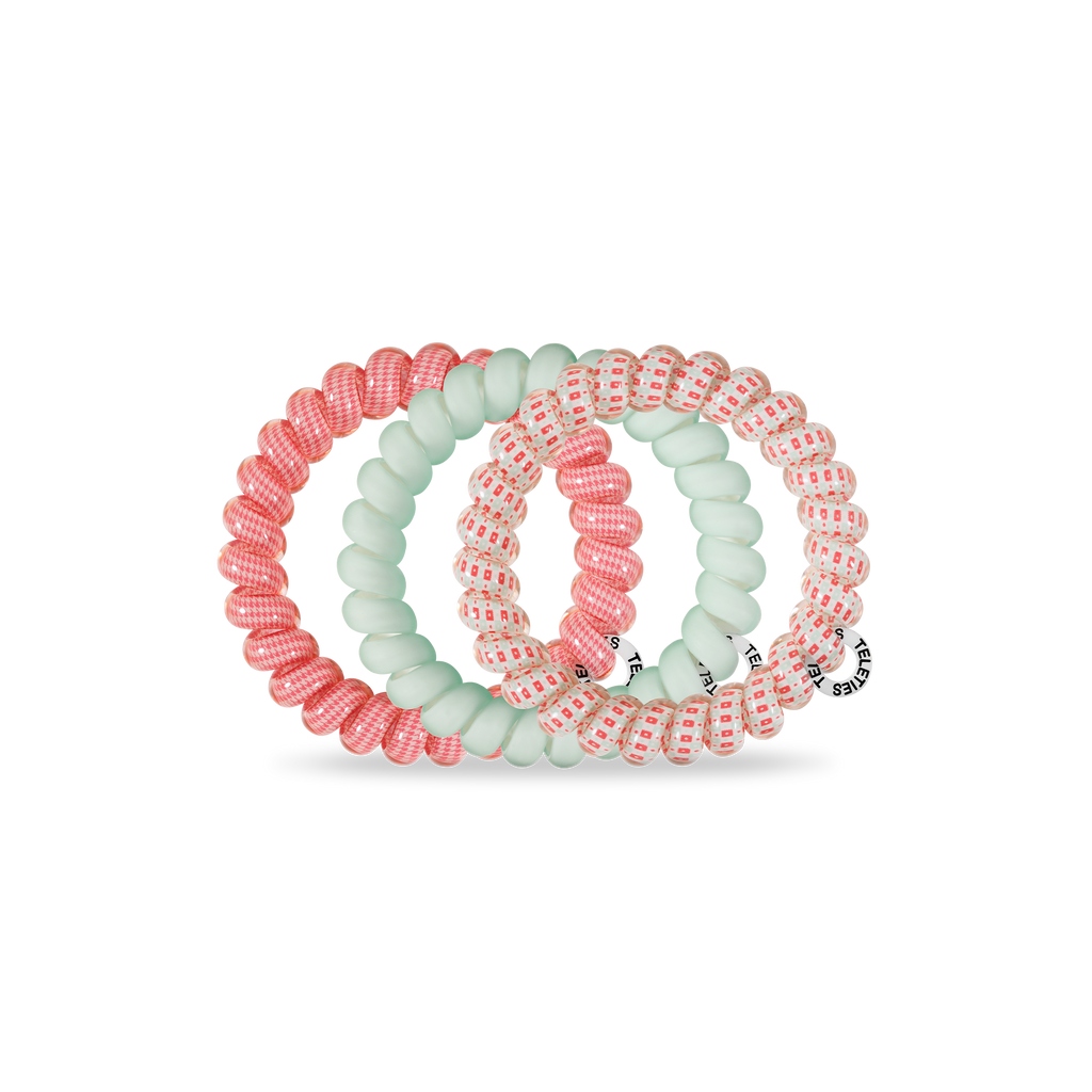 Spiral Hair Coil | Large | Calming Coral