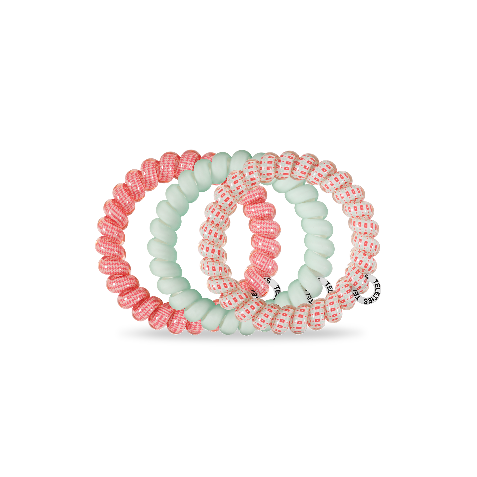 Spiral Hair Coil | Large | Calming Coral