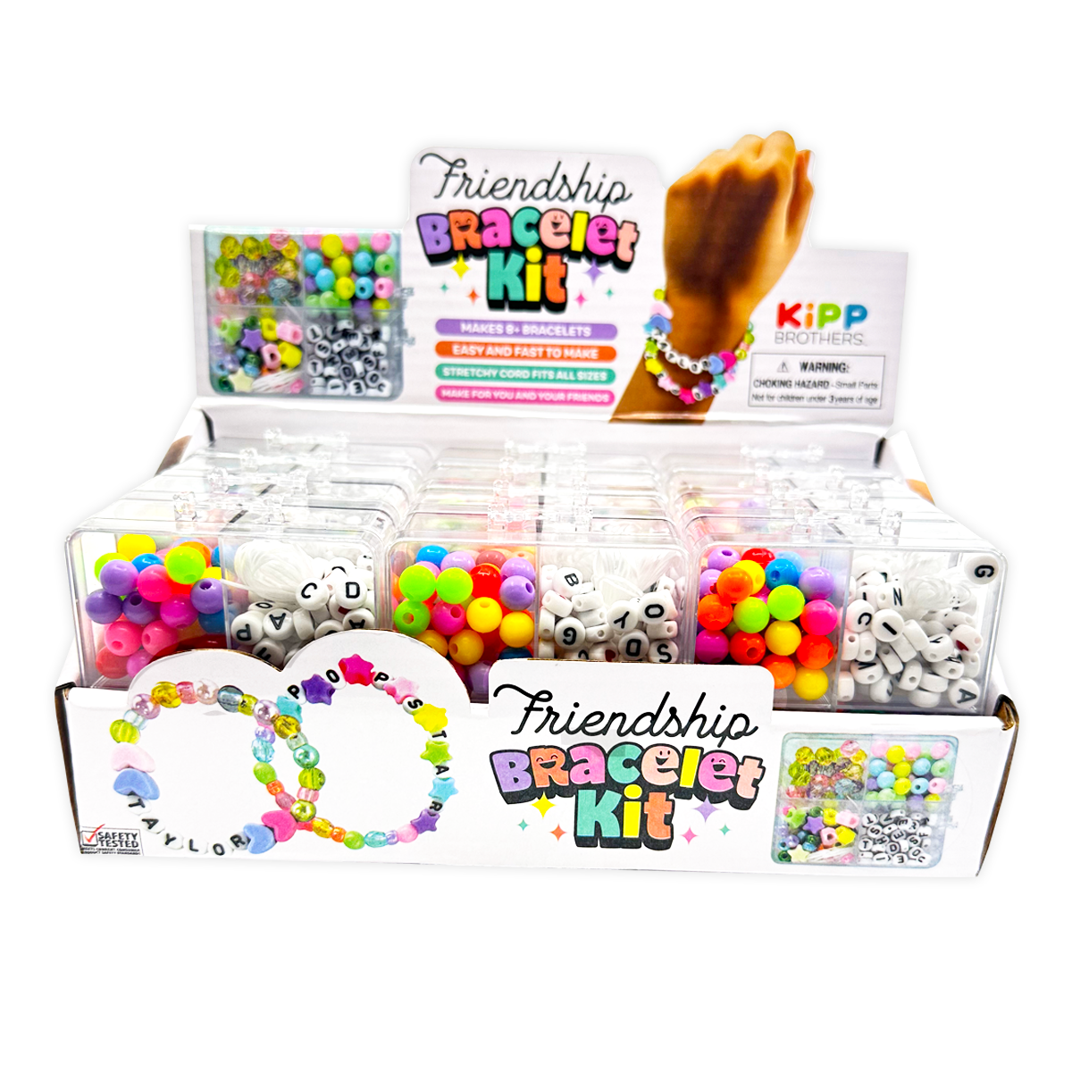 Friendship Bracelet DIY Makers Kit- 12/Display